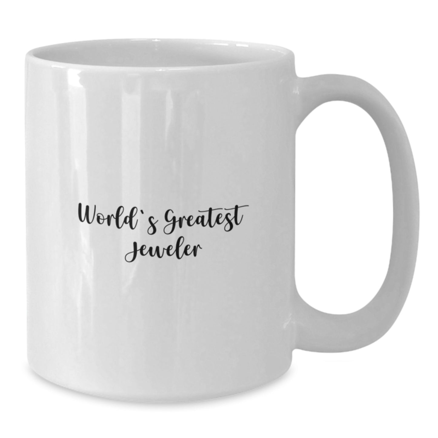 Funny Jeweler Gifts for Him, White Coffee Mug, Unique Father's Day Presents from Family, World's Greatest Jeweler - Additional