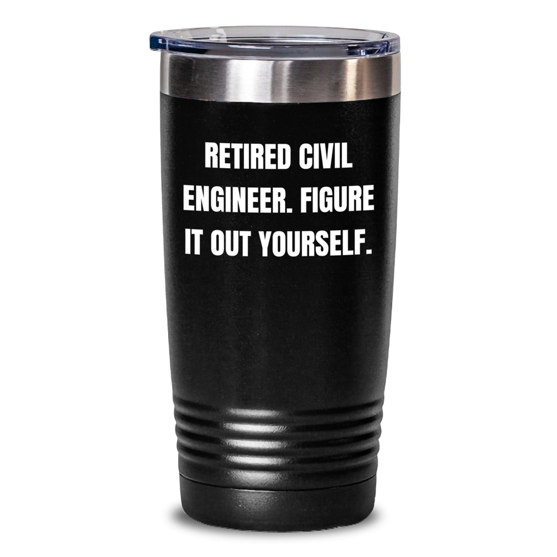Civil Engineer Tumbler Gifts from Friends, Christmas Unique Gifts for Civil Engineers - Main