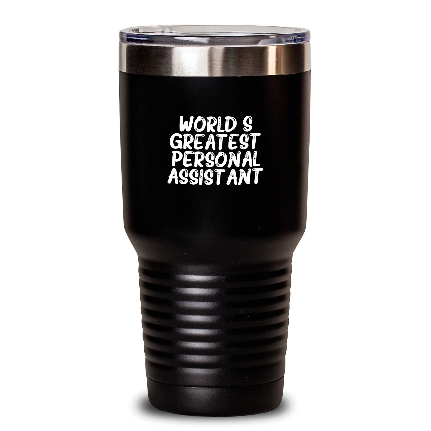 Funny Personal Assistant Gifts for Men - World's Greatest Assistant Birthday Unique Ideas Gifts from Friends for Personal Assistant Lover Tumbler 20oz-30oz Stainless Steel - Main