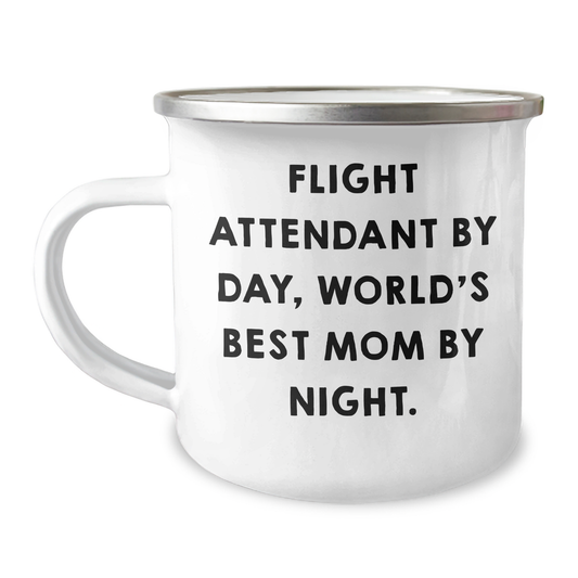 Flight Attendant Gifts - Funny Camping Mug for Dad - Father's Day Unique Gifts from Family - Image 1