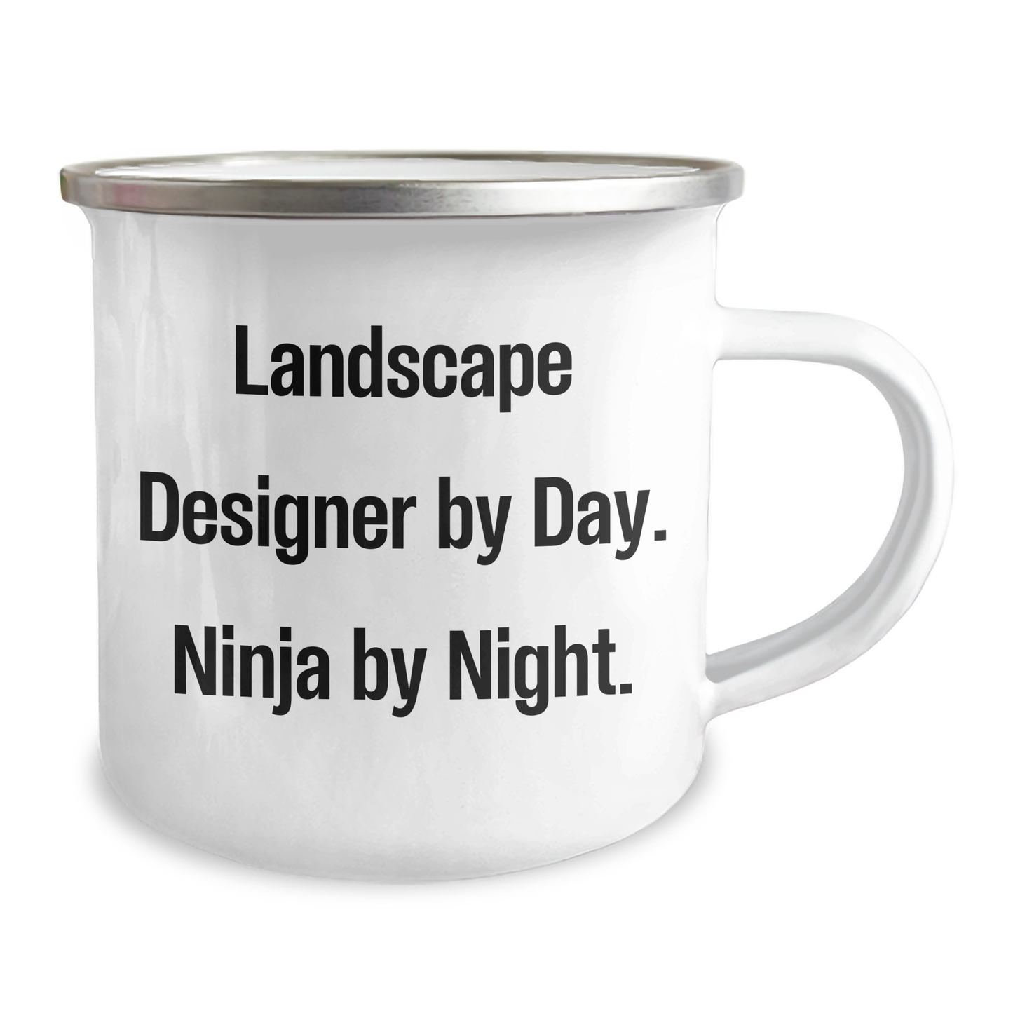 Landscape Designer Gifts by Day, Ninja Mugs by Night, Funny Camping Mug for Father's Day, Gifts from Friends for Landscape Designer - Image 2