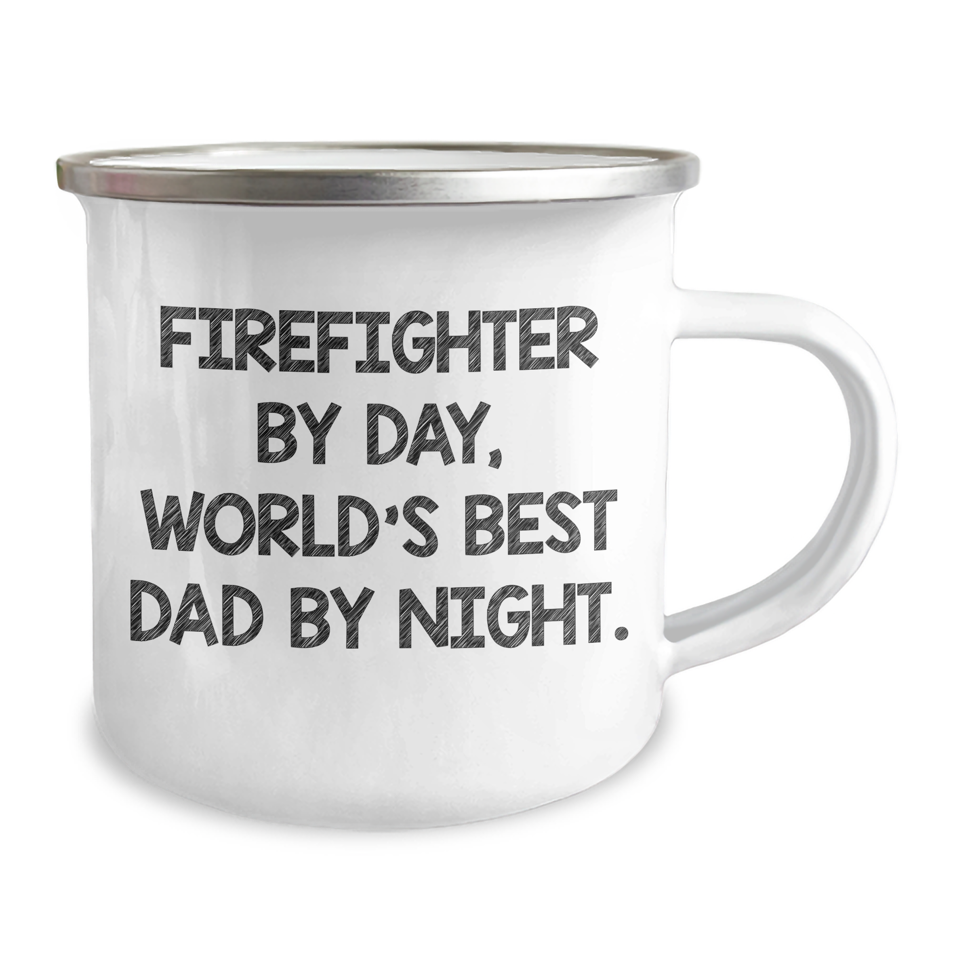 Firefighter Gifts, Camping Mug, Funny Quote, Father's Day Unique Gifts from Mom, Gifts for Firefighter Daddy - Image 2