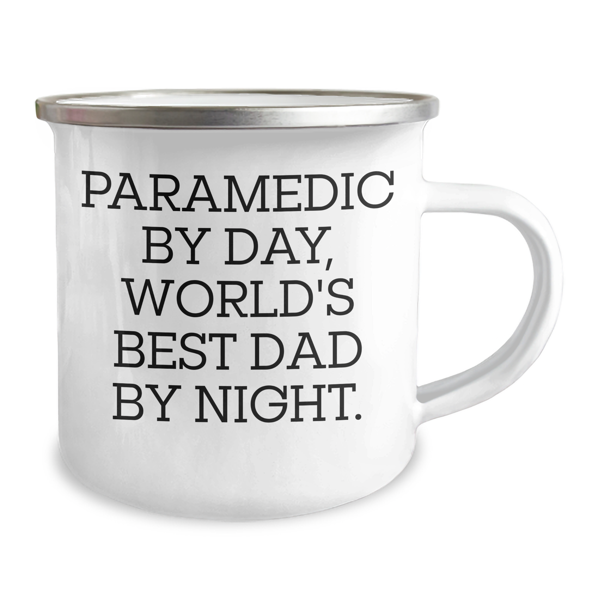 Rescue Worker Gifts for Men, Funny Quote Camping Mug, Graduation Unique Gifts from Dad, 12 oz Stainless Steel - Image 2