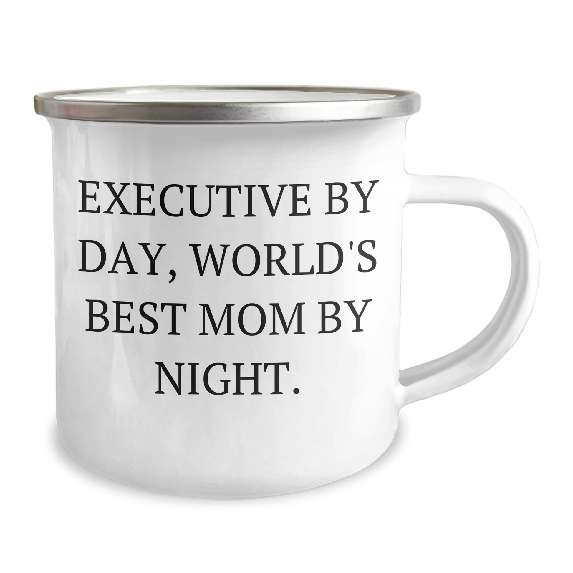 Executive Gifts, Funny Camping Mugs for Men, 'Executive By Day, World's Best Mom By Night.' Father's Day Unique Gifts from Family - Image 2
