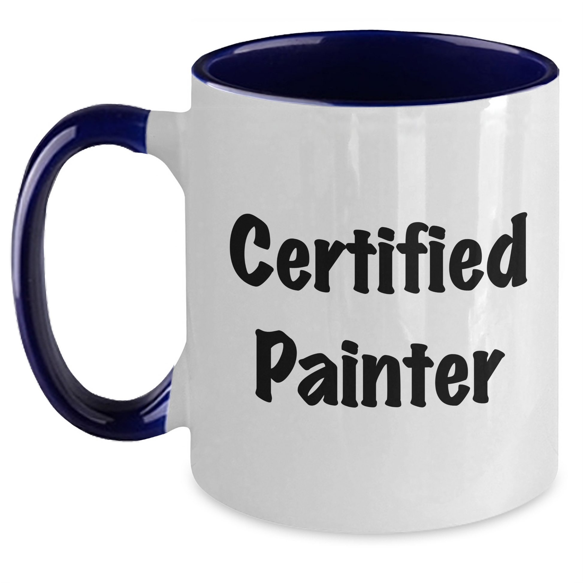 Funny Painter Gifts from Friends, Cute Graduation Two Tone Coffee Mugs for Painter, 'You're a Masterpiece' Quote, Gifts for Painter - Main