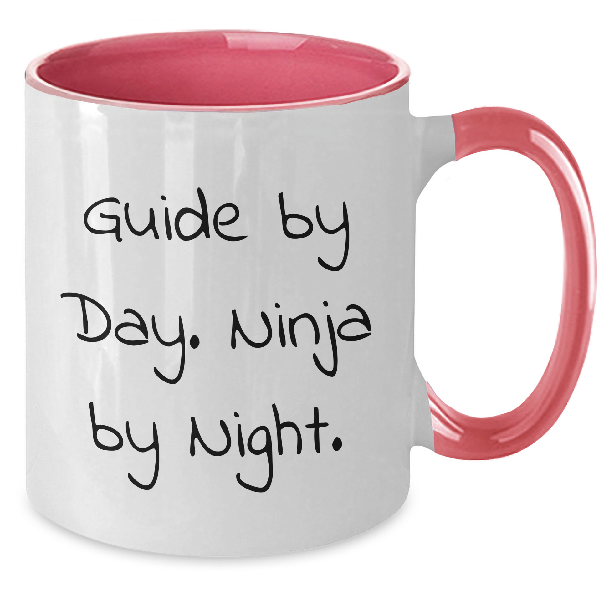 Gifts from Men to Guide Enthusiasts - Funny Ninja Guide by Day Coffee Mug, Perfect for Father's Day - Additional