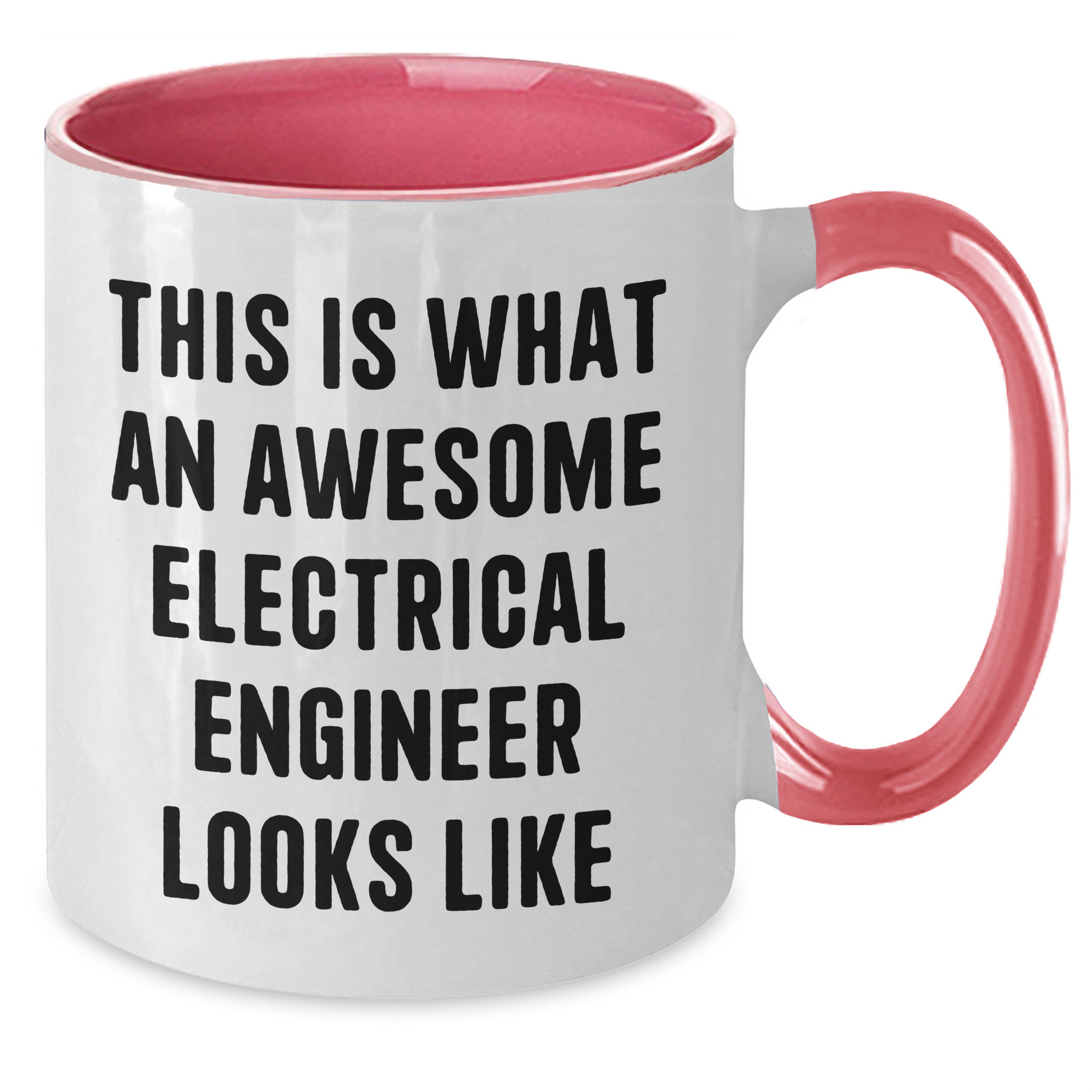 Funny Electrical Engineer Gifts for Men, Women, Friends, and Coworkers - Two Tone Coffee Mug, This Is What An Awesome Electrical Engineer Looks Like, Graduation Unique Gifts from Family - Additional