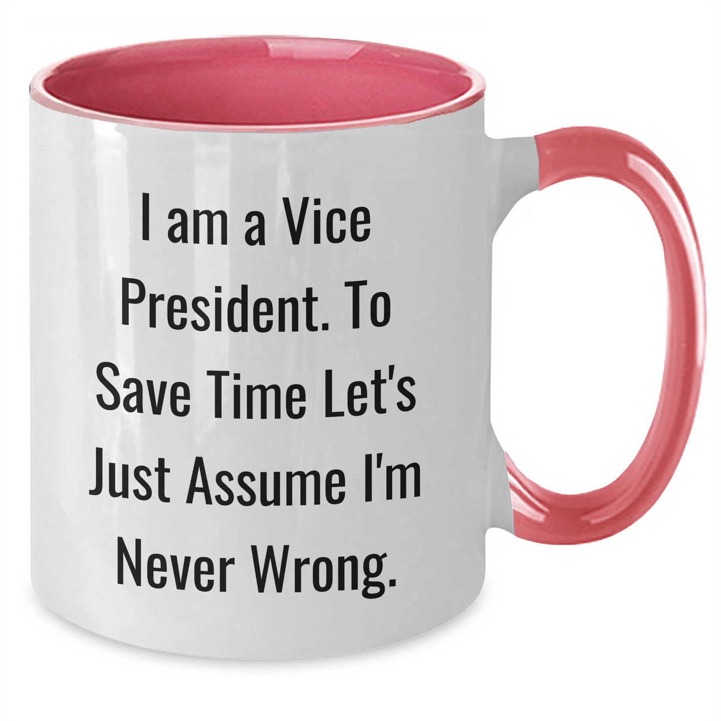 Funny Vice President Quote Mug, Gifts from Friends for Vice President, Graduation Unique Gifts for Men and Women - Additional