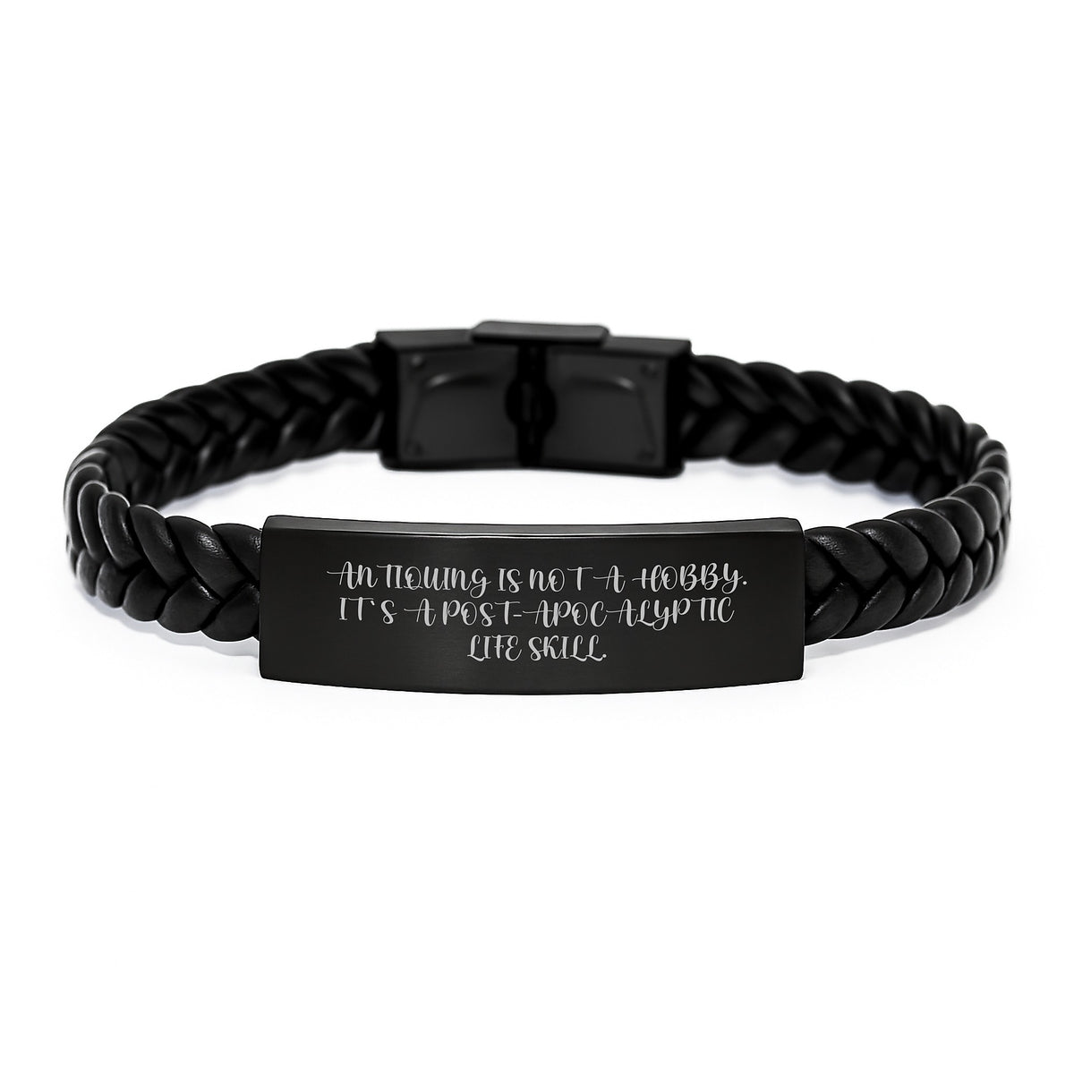 Antiquing Keepsake Bracelet Gift for Him - Post-Apocalyptic Life Skill - Image 1