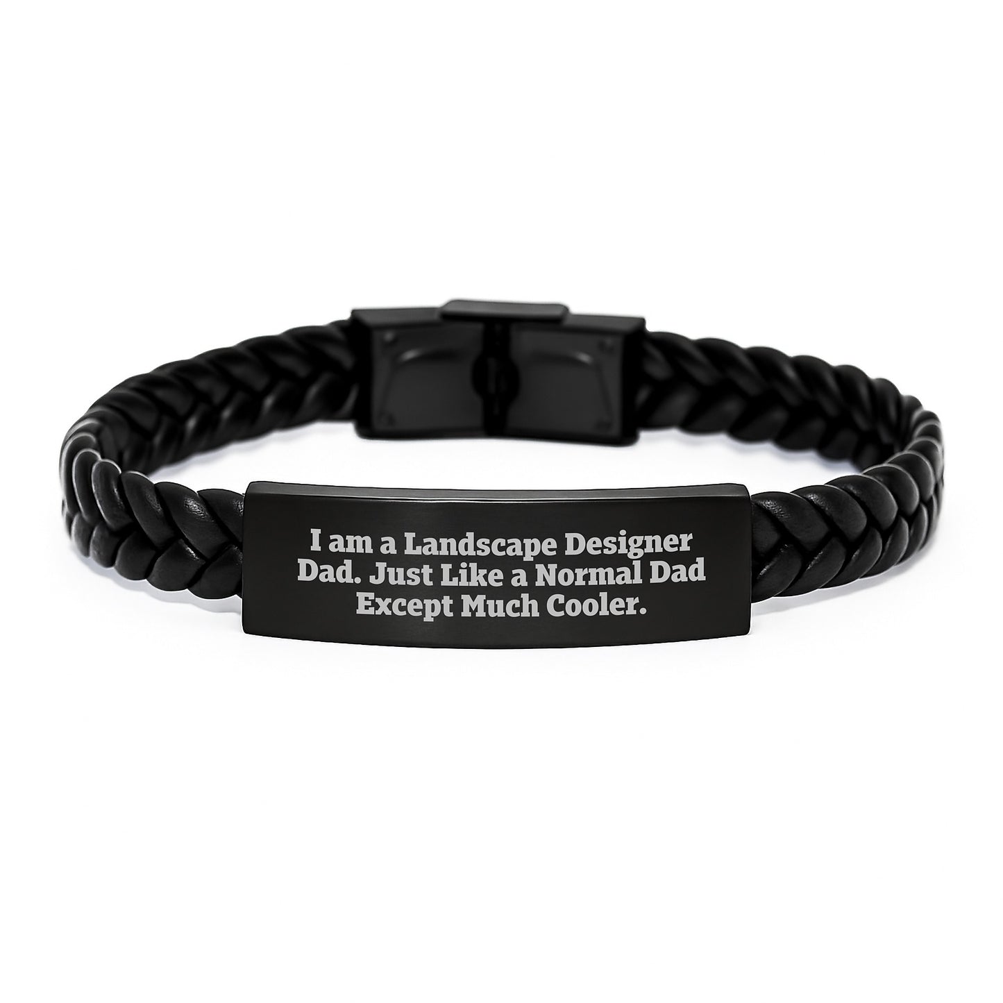 Landscape Designer Keepsake Steel Bracelet for Him Birthday Gift - Image 1