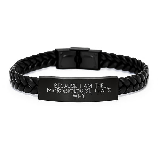Christmas Gift for Her Microbiologist Bracelet - Inspiring Present - Image 1