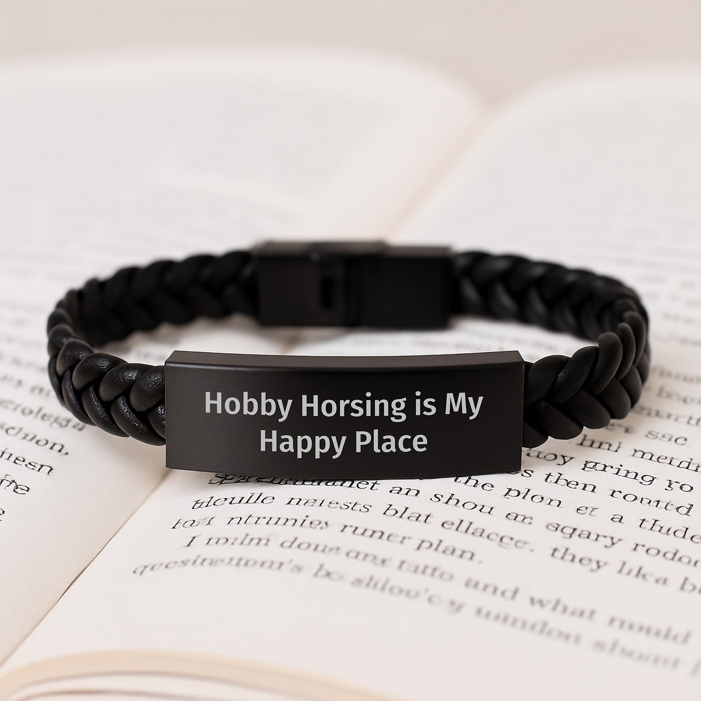 Hobby Horsing Gifts from Men - Unique Interlaced Leather Bracelets for Women and Friends on Valentine's - Gifts for Hobby Horsing Enthusiasts - Image 3