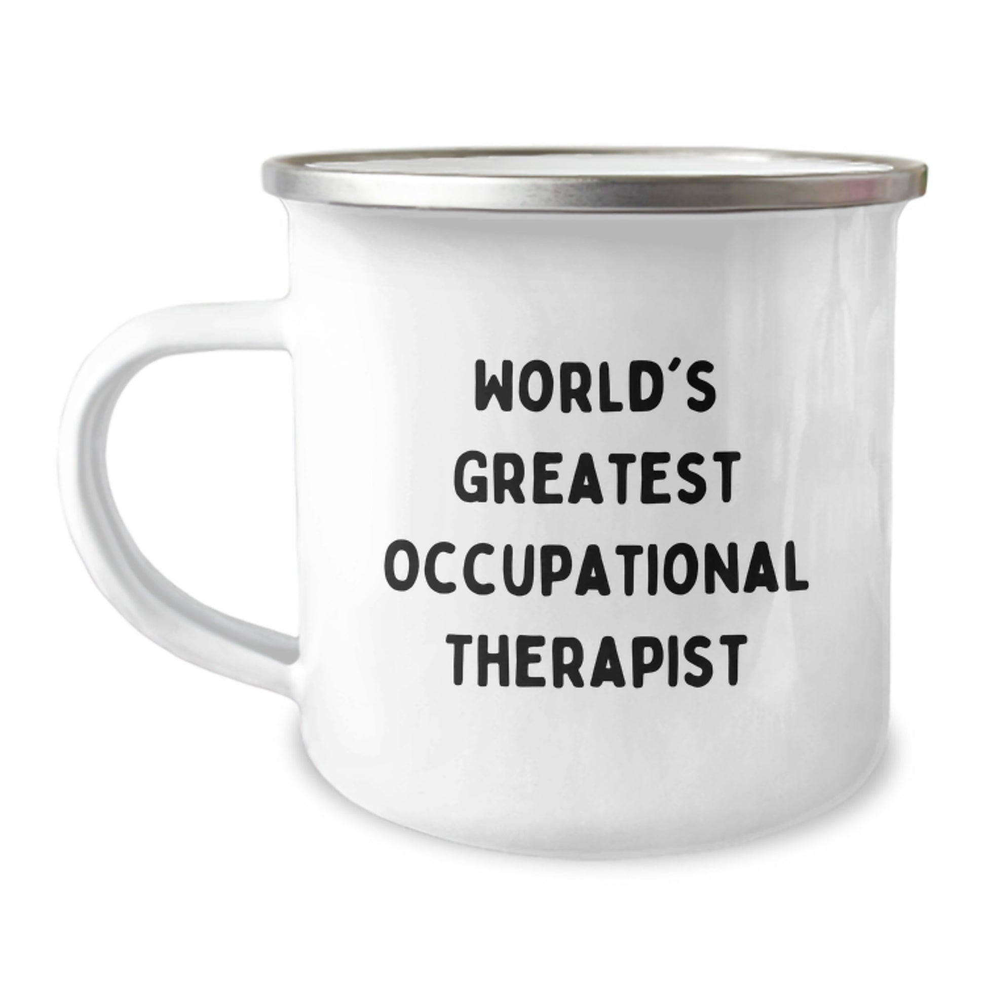 Occupational Therapist Gifts, Funny Inspirational Quote, World's Greatest Occupational Therapist, Camping Mug, Birthday Treats from Friends, Gifts for Occupational Therapist - Image 1
