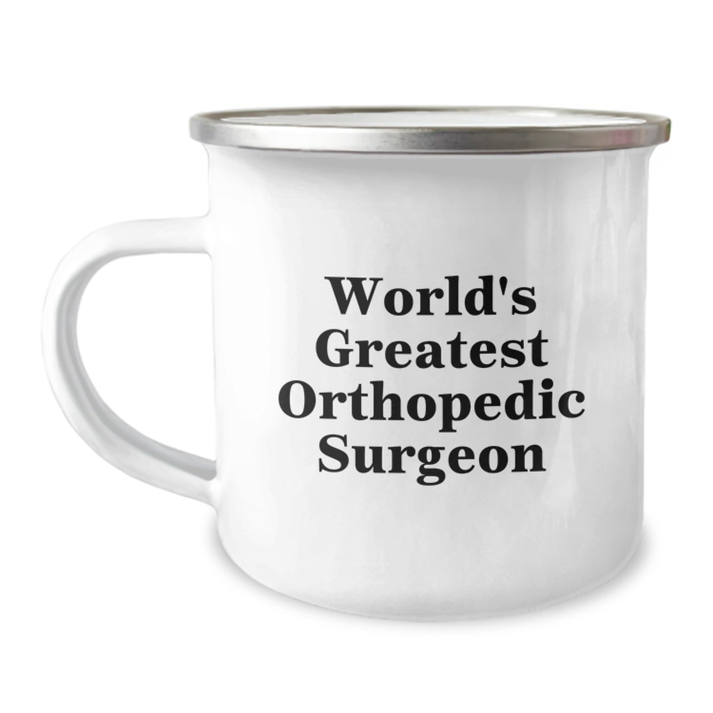 Funny Orthopedic Surgeon Camping Mug Gifts from Men to World's Greatest Doctor Friends - Image 1