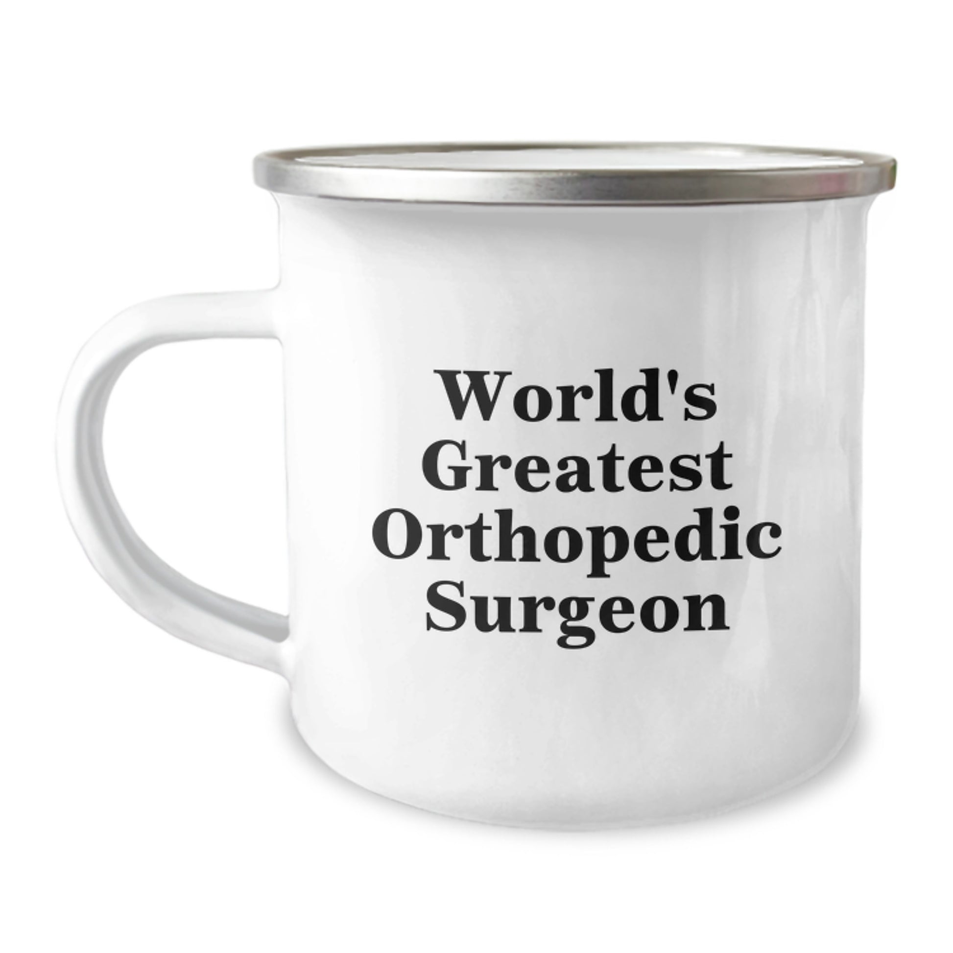 Funny Orthopedic Surgeon Camping Mug Gifts from Men to World's Greatest Doctor Friends - Image 1