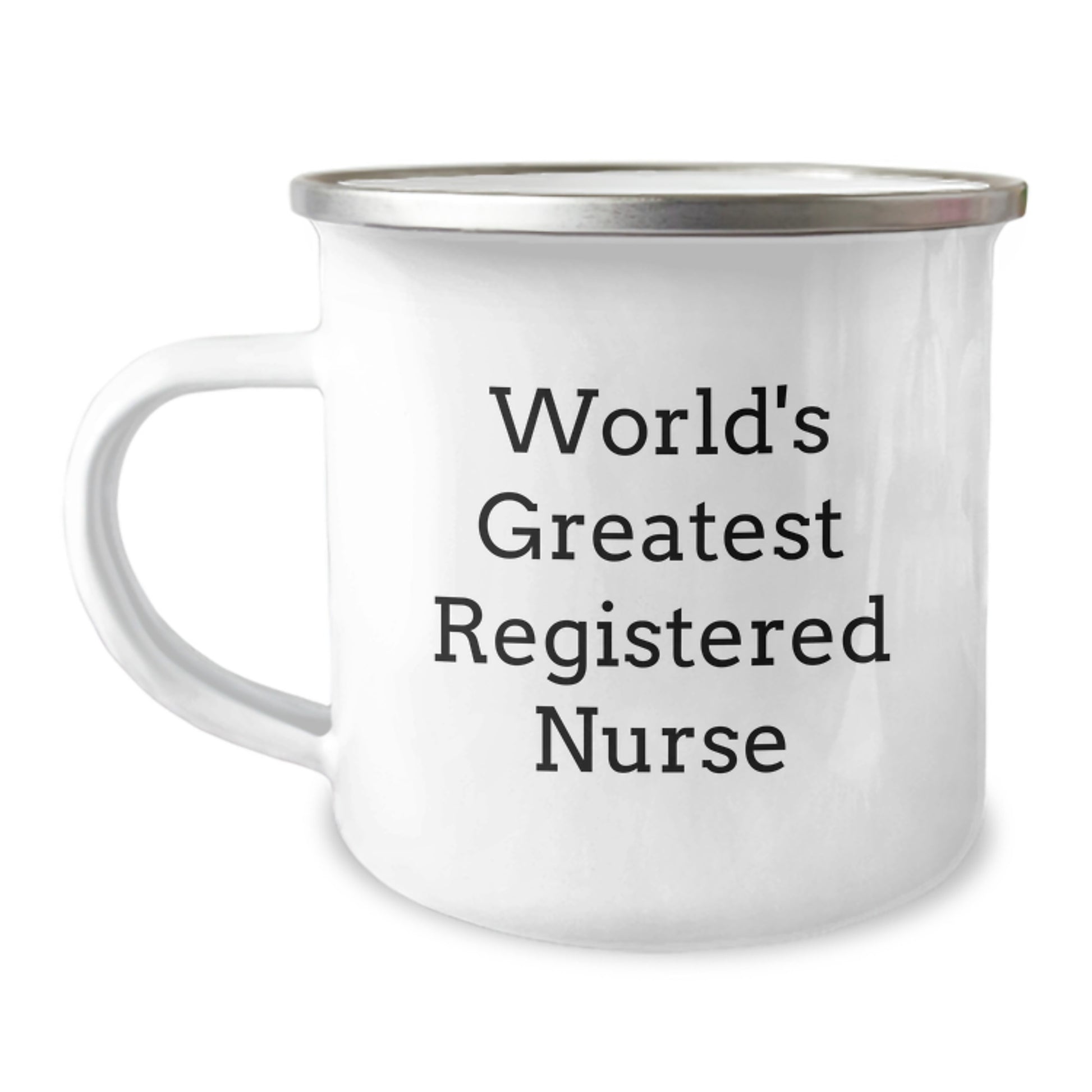 Fun World's Greatest Registered Nurse Christmas Camping Mug Gifts for Nurses, Family and Friends from Men and Women - Image 1