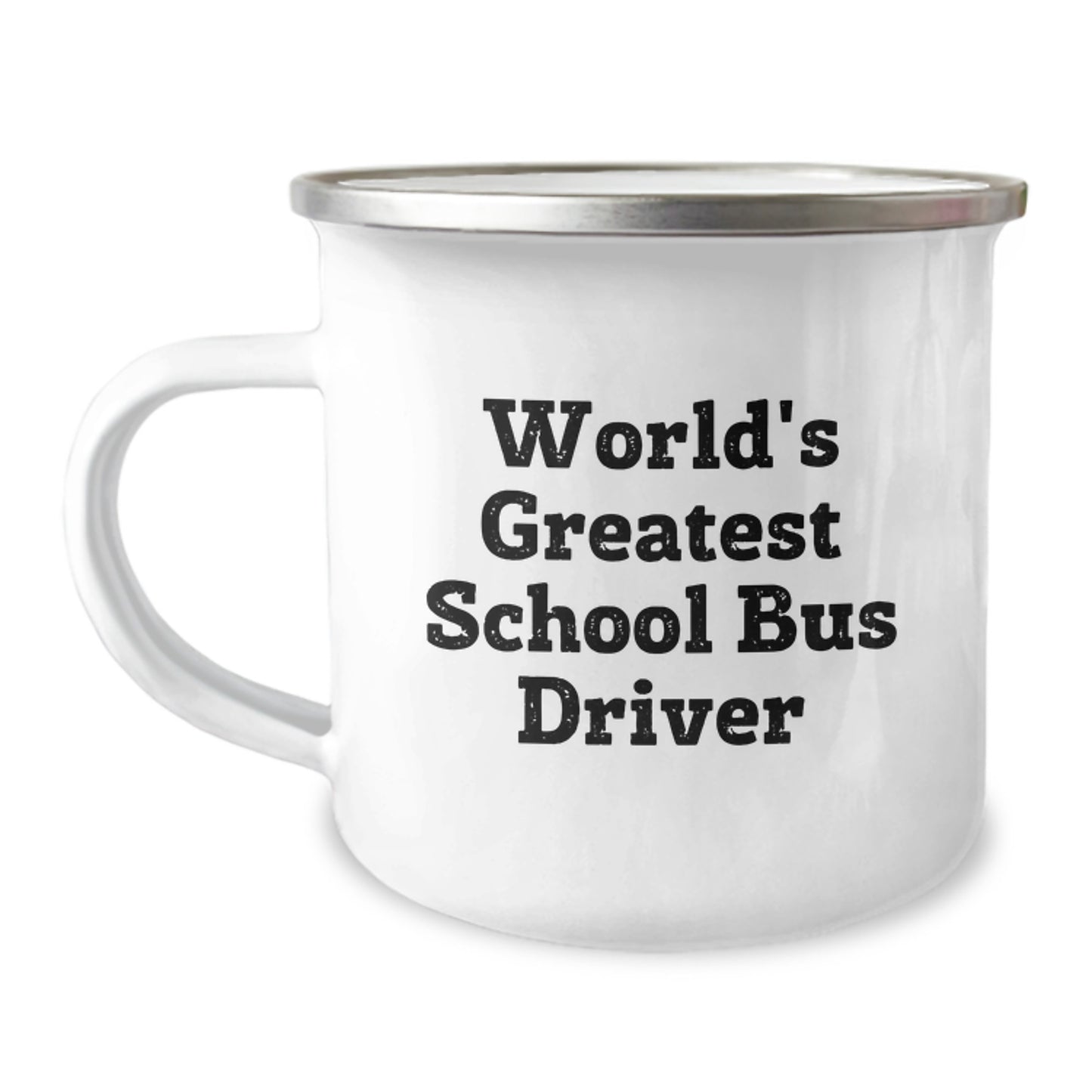 Funny World's Greatest School Bus Driver Gifts for School Bus Driver Men Camping Mug - Father's Day Unique - Image 1