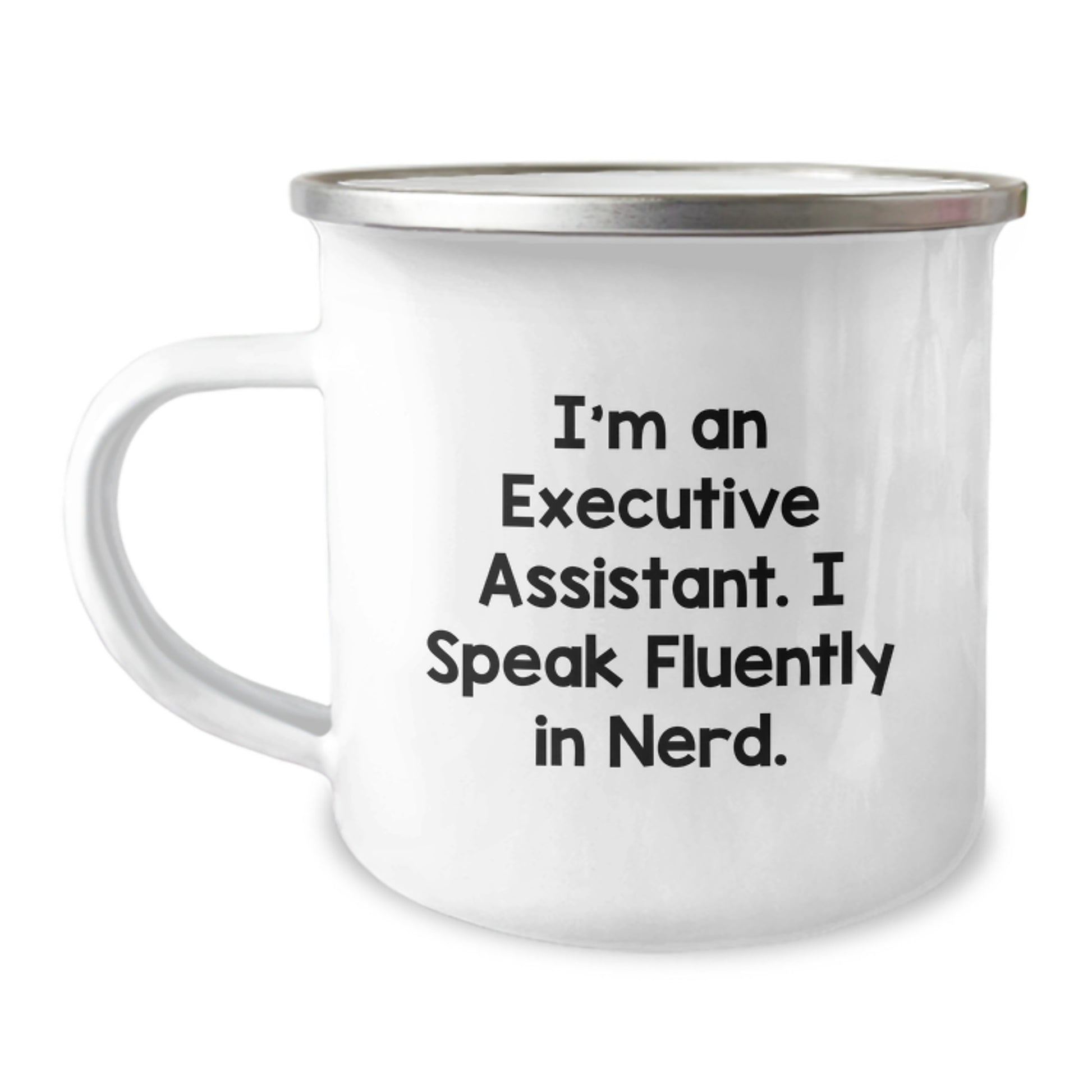 Funny Executive Assistant Gift Ideas for Men, Unique Christmas Unique Gifts from Friends to Executive Assistants Who Speak Fluently in genius - Image 1