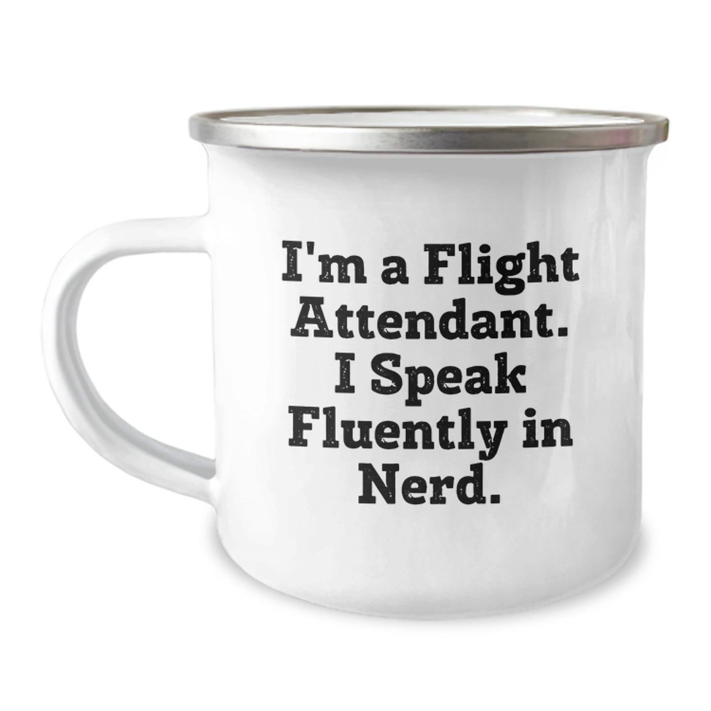 Funny Flight Attendant Gifts from Friends for Men Women Christmas Unique Mugs - Image 1