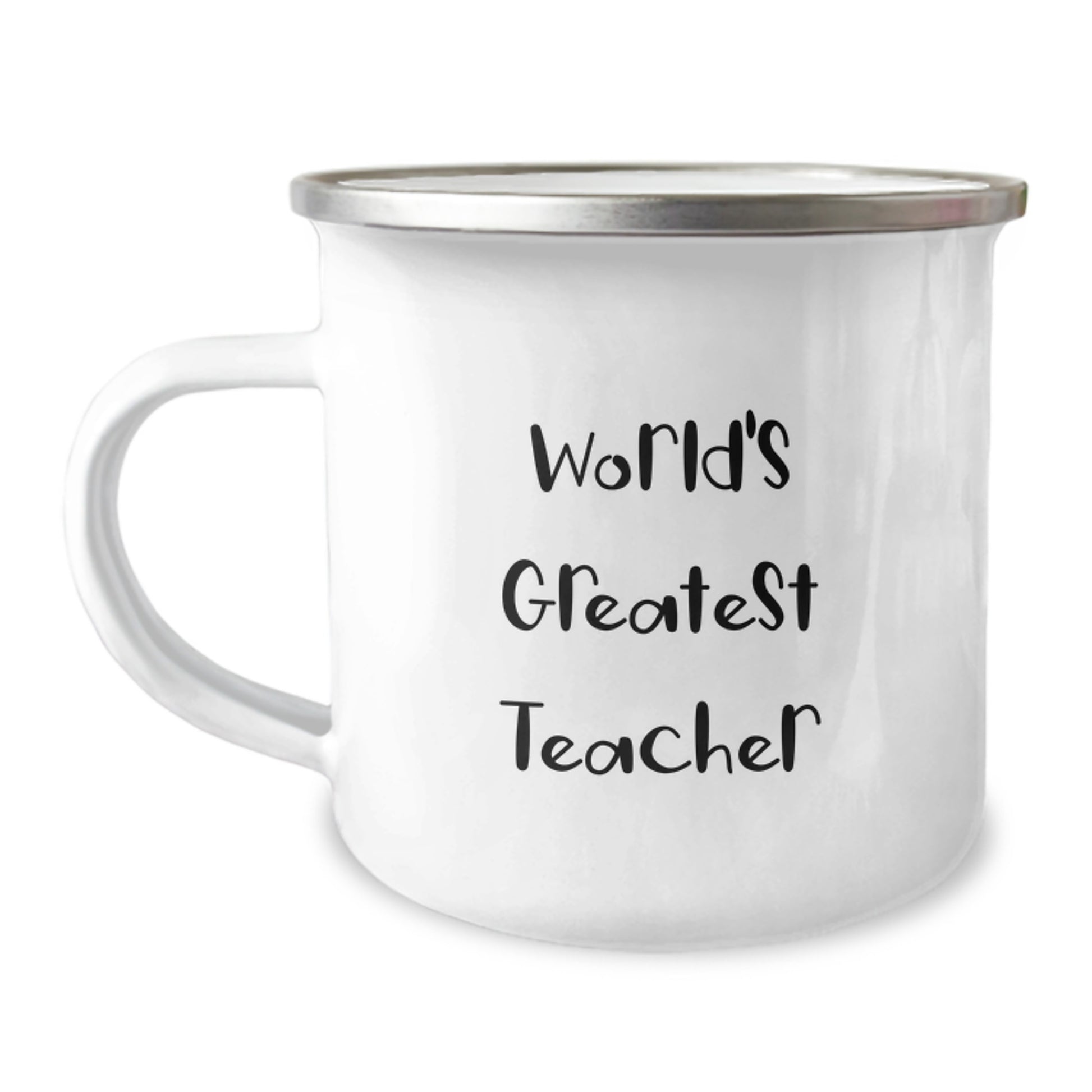 Funny World's Greatest Teacher Gifts for Teachers, Camping Mug for Graduation, Teacher Gifts from Friends and Family - Image 1