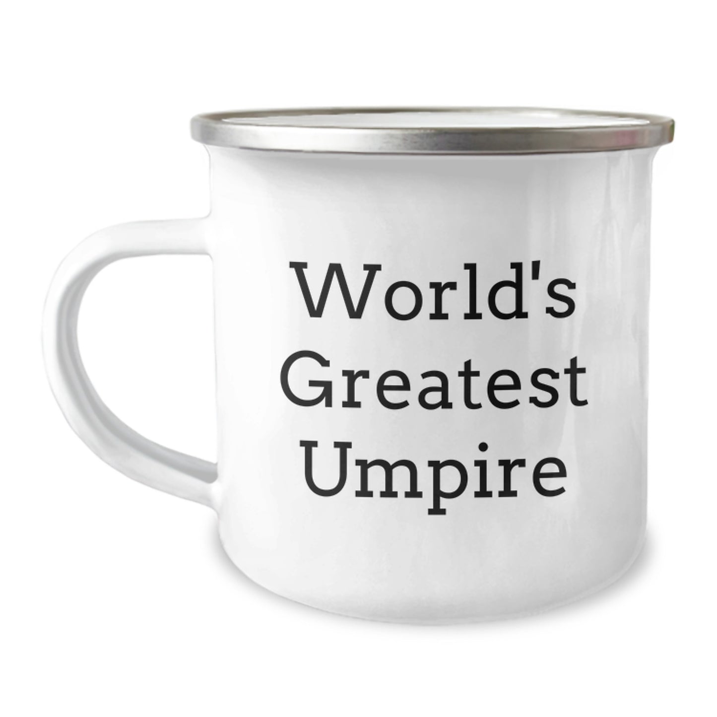 Funny Umpire Gifts from Friends for Husband Men Valentine's Unique Gifts World's Greatest Umpire Stainless Steel Camping Mug - Image 1