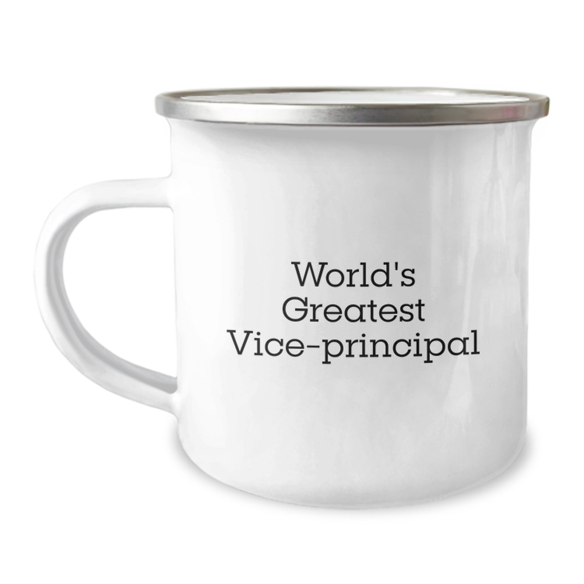 Funny Vice-principal Gifts from Friends, Unique Camping Mug for World's Greatest Vice-principal, Christmas Unique Gifts - Image 1