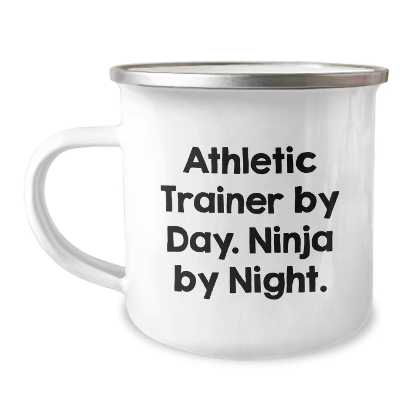 Funny Athletic Trainer Gifts for Men by Day, Ninja by Night Christmas Unique Mugs from Friends and Family - Image 1