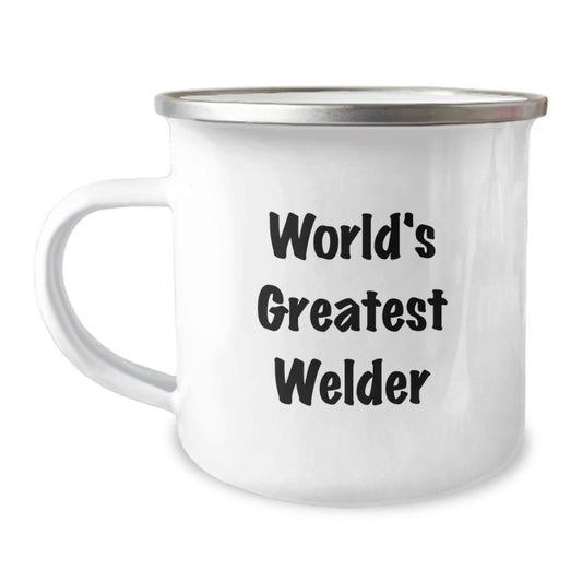 Funny Welder Gifts from Friends, Unique Camping Mug for Welders, Graduation Unique Gifts - Image 1