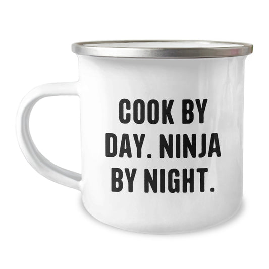 Funny Camping Mug for Cook Enthusiasts Gifts from Friends and Family - Christmas Unique Gifts for Cooks - Image 1