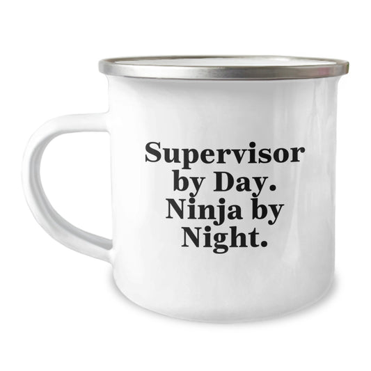 Funny Supervisor Gifts from Friends - Supervisor By Day Ninja By Night Graduation Unique Gifts - Image 1