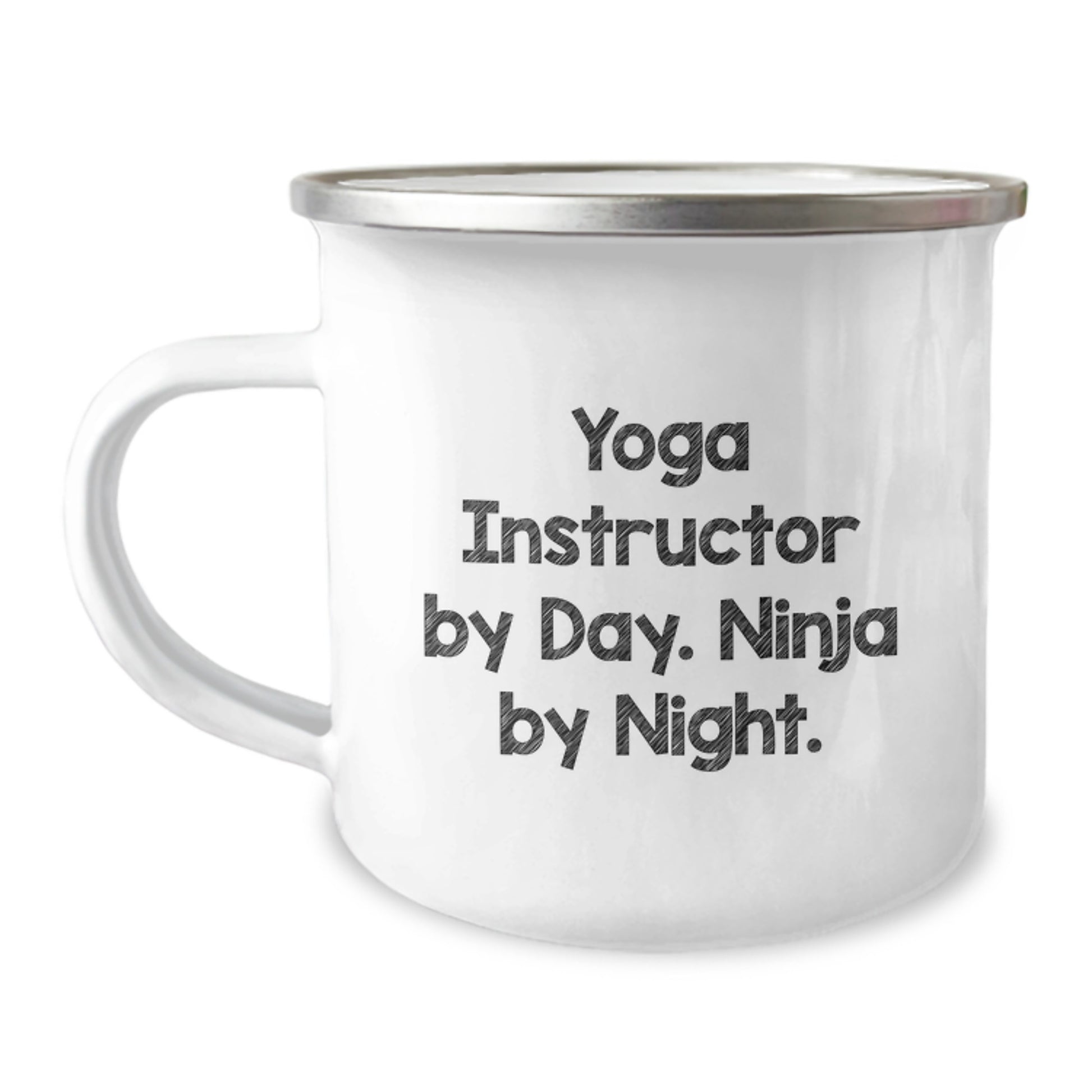 Funny Yoga Instructor Gifts by Yoga Instructors, Valentine's Unique Camping Mugs for Yoga Instructors, Funny Quote about Yoga Instructors - Image 1