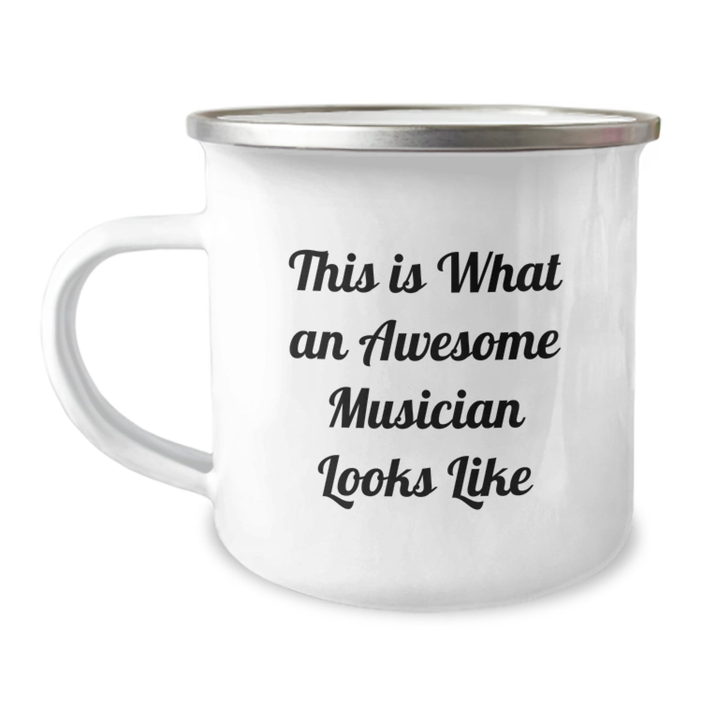 Funny Musician Gifts for Men - This Is What An Awesome Musician Looks Like Camping Mug, Unique Christmas Unique Gifts from Friends to Family - Stainless Steel - Image 1