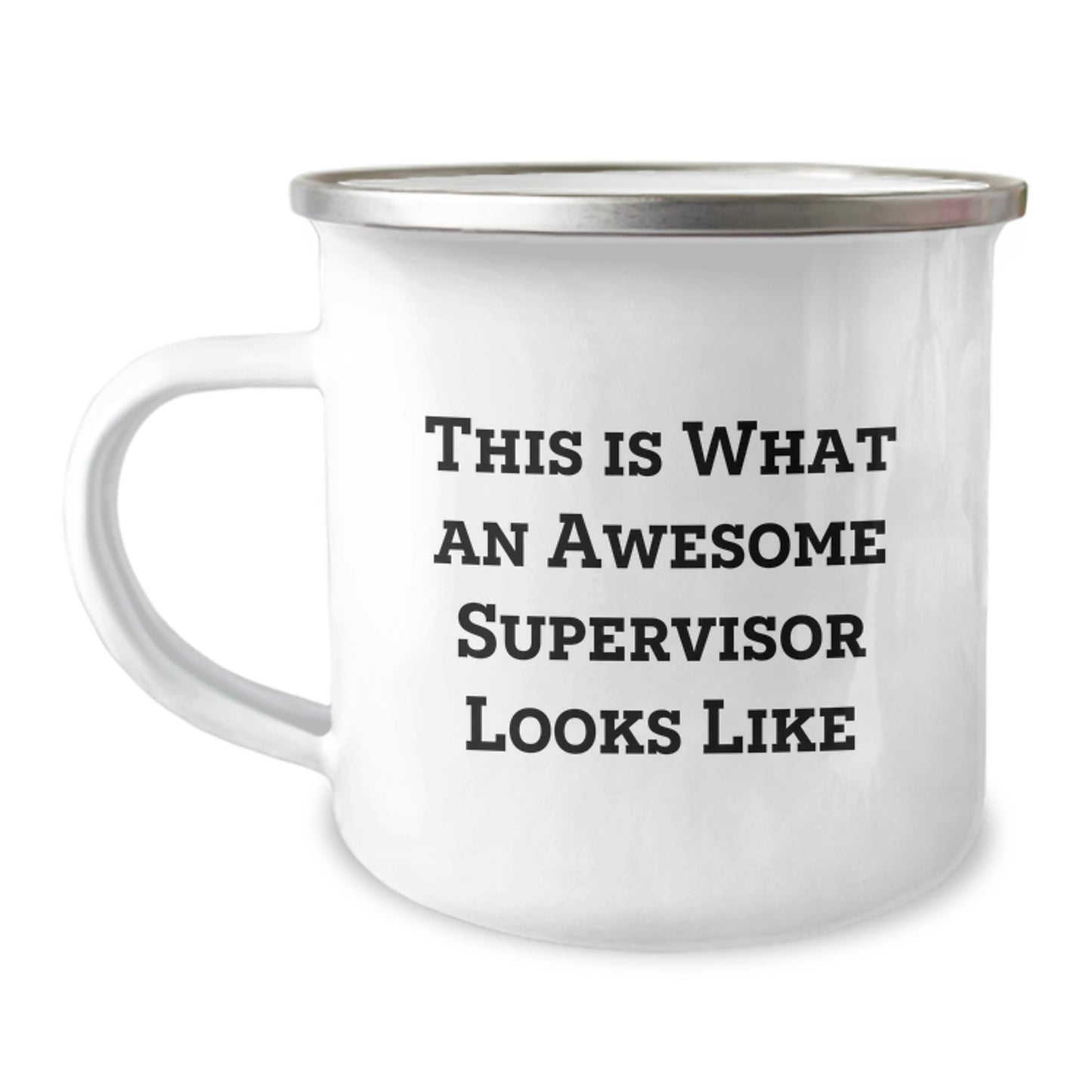 Funny Supervisor Gifts for Men from Family, Cute Camping Mug, Valentine's Unique - Image 1