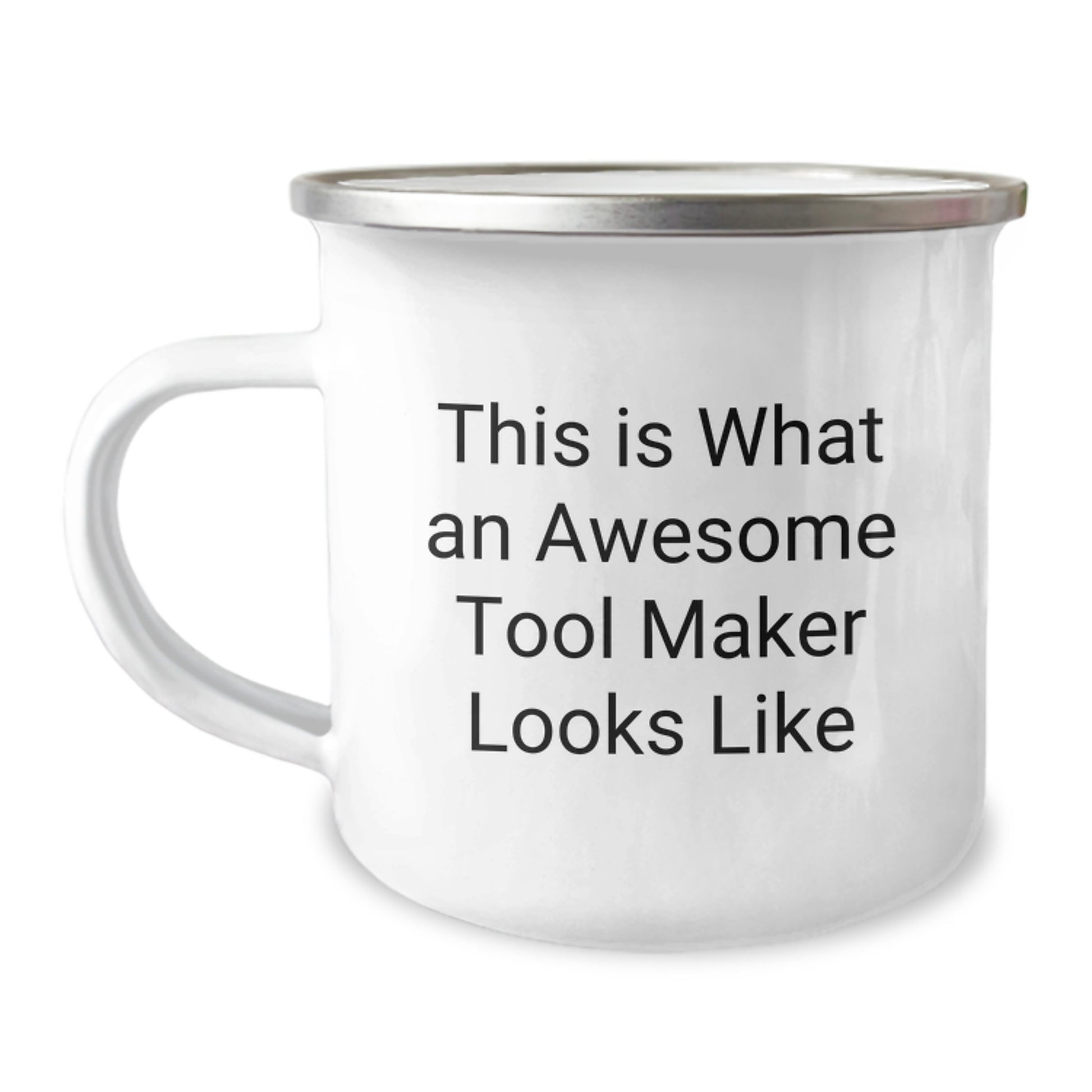 Funny Tool Maker Gifts for Men - Camping Mug with Inspirational Quote 'This Is What An Awesome Tool Maker Looks Like' - Christmas Unique Gifts from Friends - Image 1
