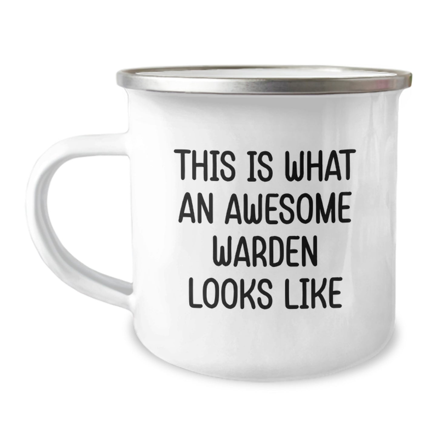 Funny Warden Gifts from Men for Graduation Unique Camping Mug - This Is What An Awesome Warden Looks Like - Image 1