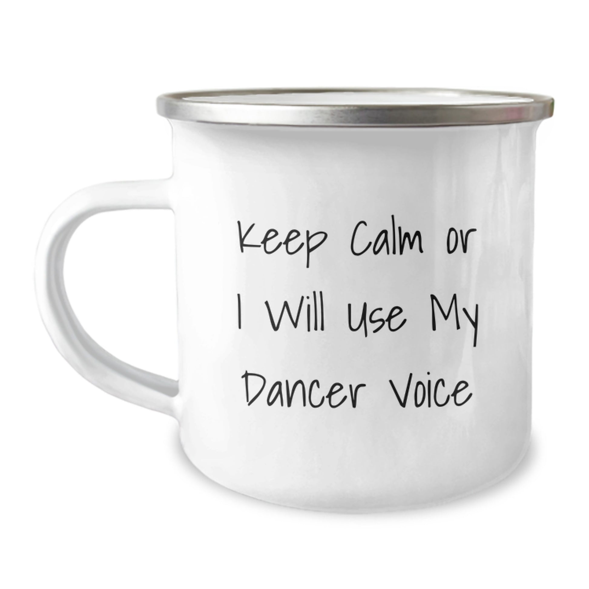 Funny Dancer Gifts for Men, Unique Father's Day Unique Gifts from Men to Dancer, 12 oz Camping Mug - Image 1