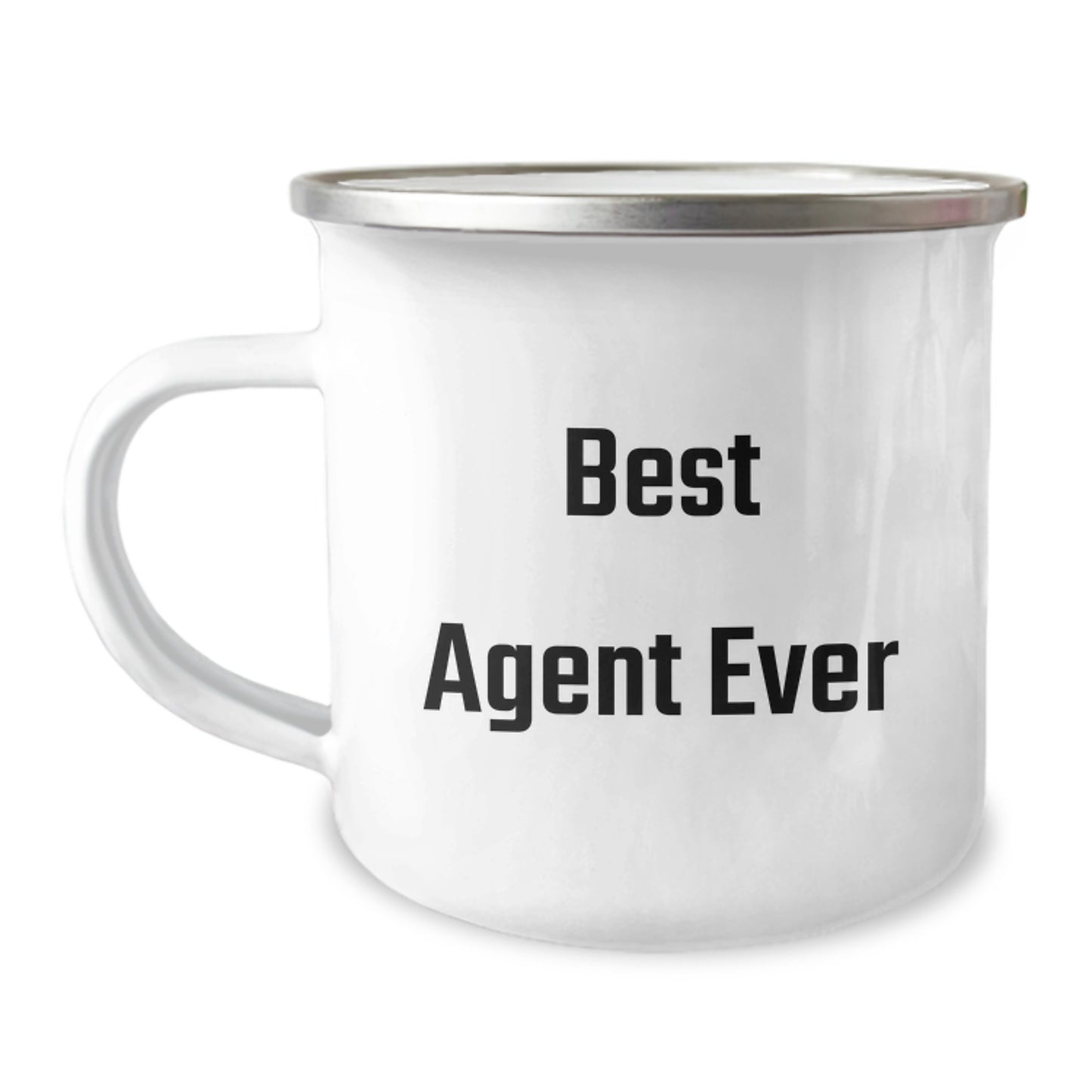 Funny Agent Gifts Best Agent Ever Camping Mug for Birthday, Gifts from Friends, Gifts for Agent - Image 1