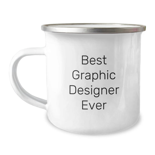 Funny Gifts from Friends Best Graphic Designer Ever Graduation Mugs for Men, Women, Coworkers, Family, and Friends - Image 1