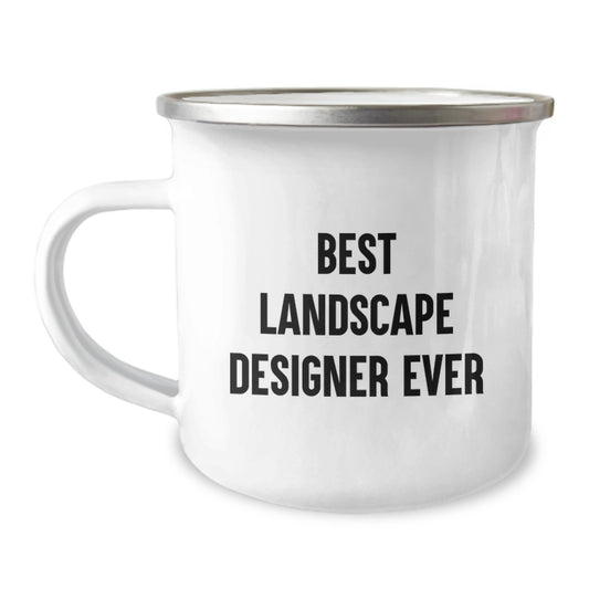 Funny Landscape Designer Gifts from Men Valentine's Unique Gifts for Best Landscape Designer Ever Camping Mug - Image 1