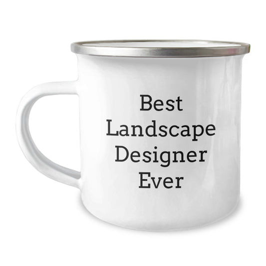 Funny Landscape Designer Gifts from Friends - Best Landscape Designer Ever Camping Mug for Landscape Designer Enthusiasts, Unique Christmas Unique Gifts for Men, Women, Friends, Coworkers, Family - Image 1