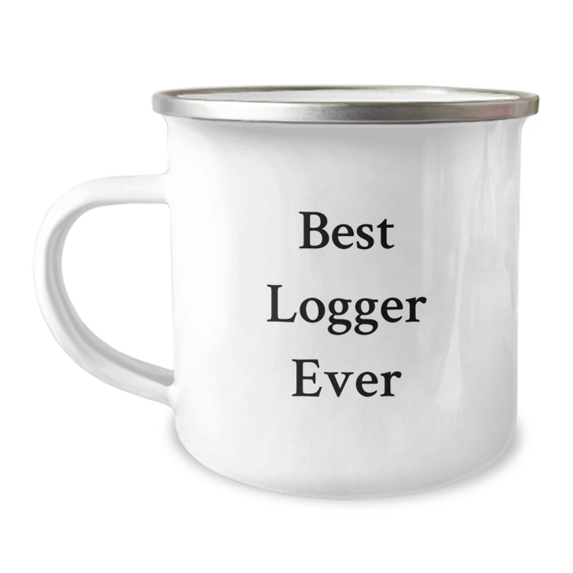 Funny Logger Gifts, Best Logger Ever Camping Mug, Christmas Unique Gifts from Friends, Gifts for Logger - Image 1