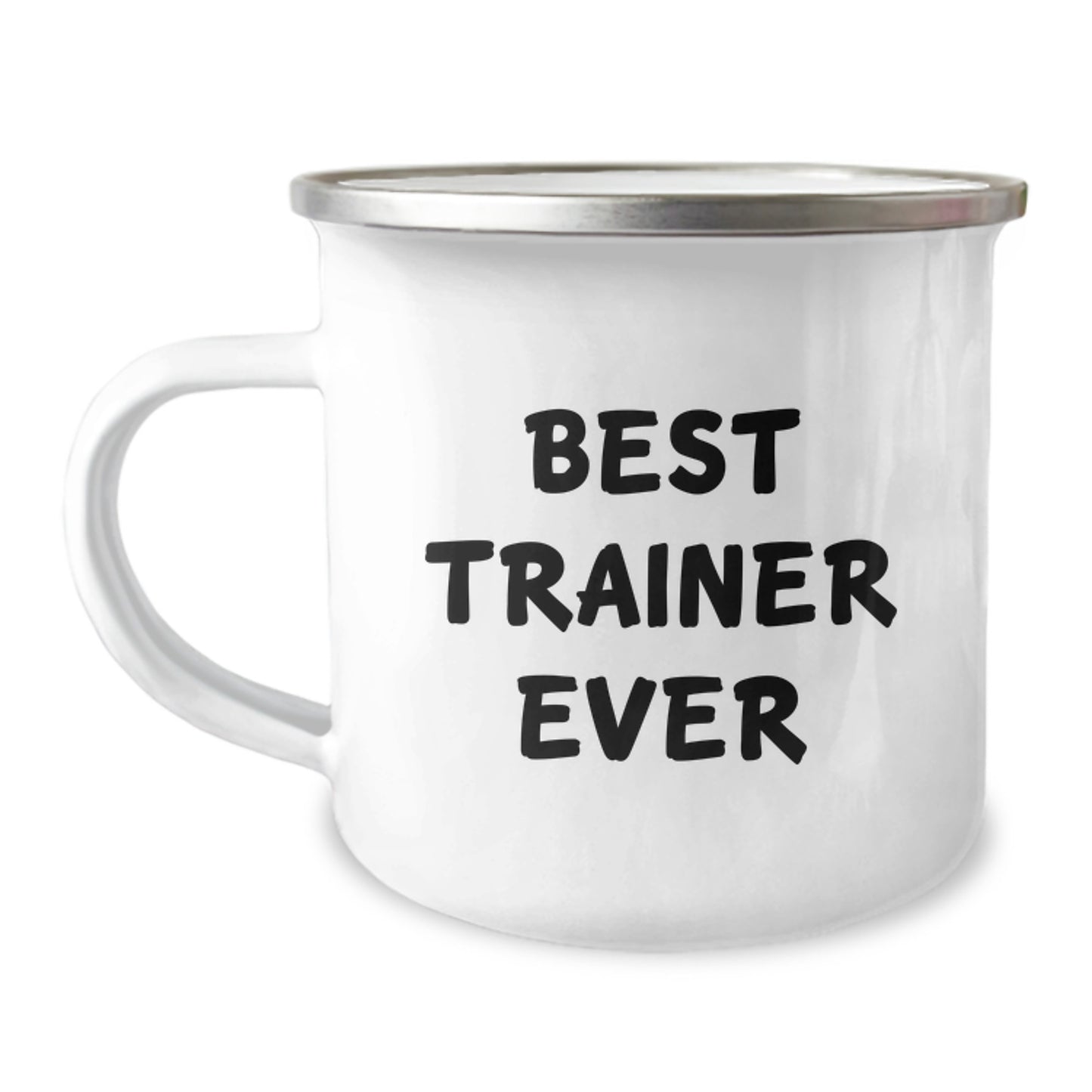 Funny Inspirational Trainer Gifts from Men, Christmas Unique Gifts for Trainer Friends, Best Trainer Ever Stainless Steel Camping Mug - Image 1