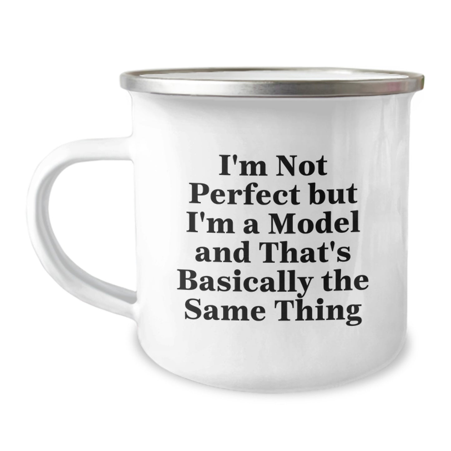 Funny Model Gifts for Birthday, Unique Model Lover Camping Mug, Gifts from Friends to Model Enthusiasts, Perfect for Model Fans - Image 1