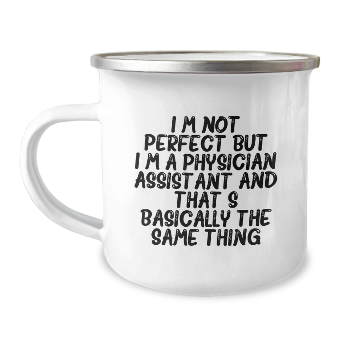 Physician Assistant Camping Mug Funny Gift from Friends to Physician Assistants on Christmas Unique - Image 1