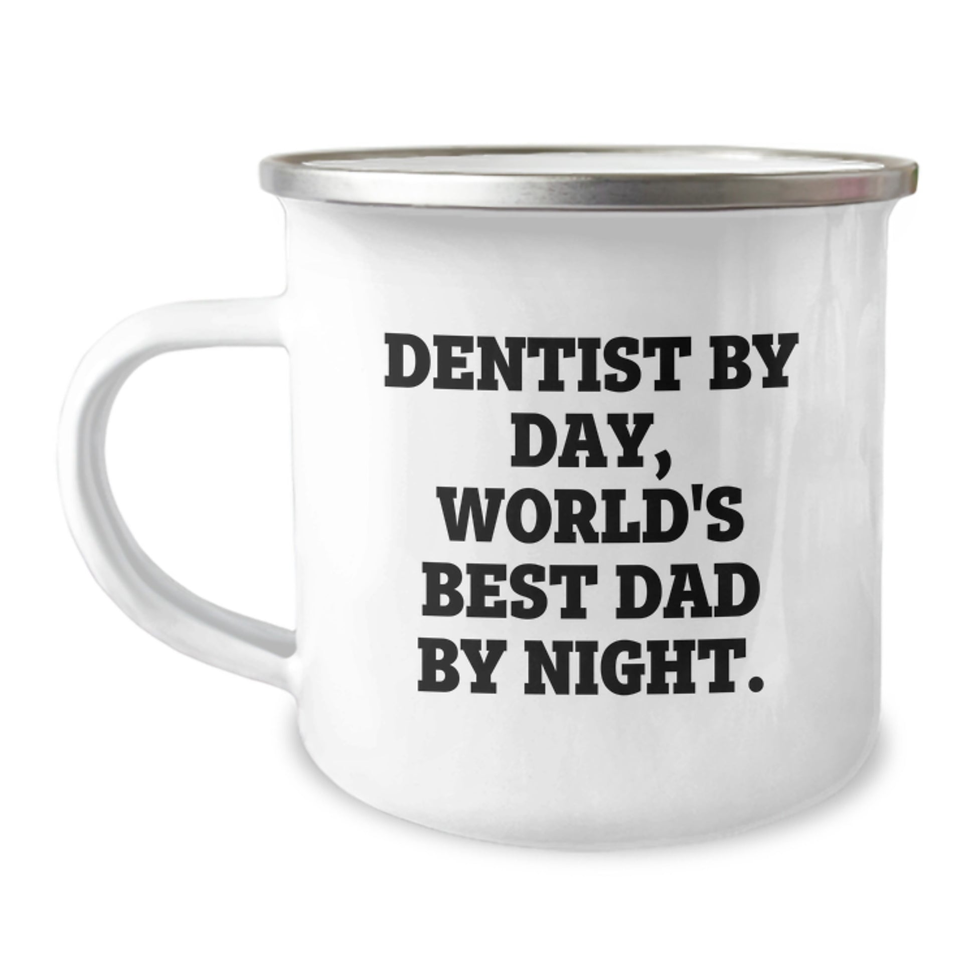 Funny Dentist Gifts for Christmas Unique Presents from Dad to Family Members World's Best Dad Mug - Image 1