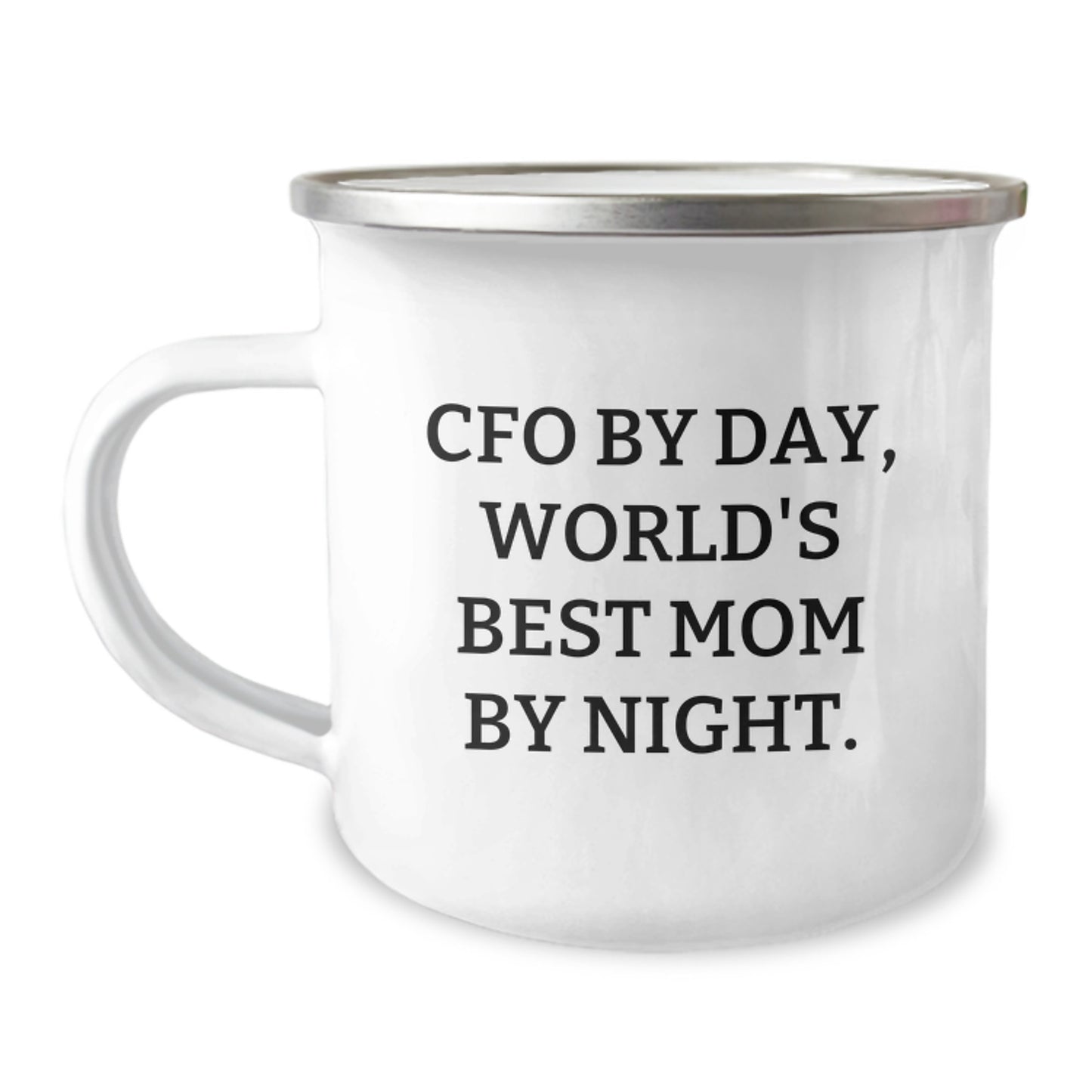 CFO Gift Ideas, Funny Quotes, Valentine's Unique Gifts, Gifts from Friends for CFO, World's Best Mom Camping Mug - Image 1