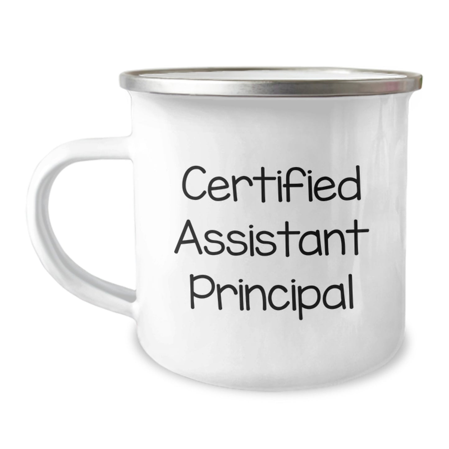 Funny Assistant Principal Gifts - 'A Principal's Love is like a Camping Mug, Always Hot and Fresh' Valentine's Unique Gifts for Assistant Principal - Image 1