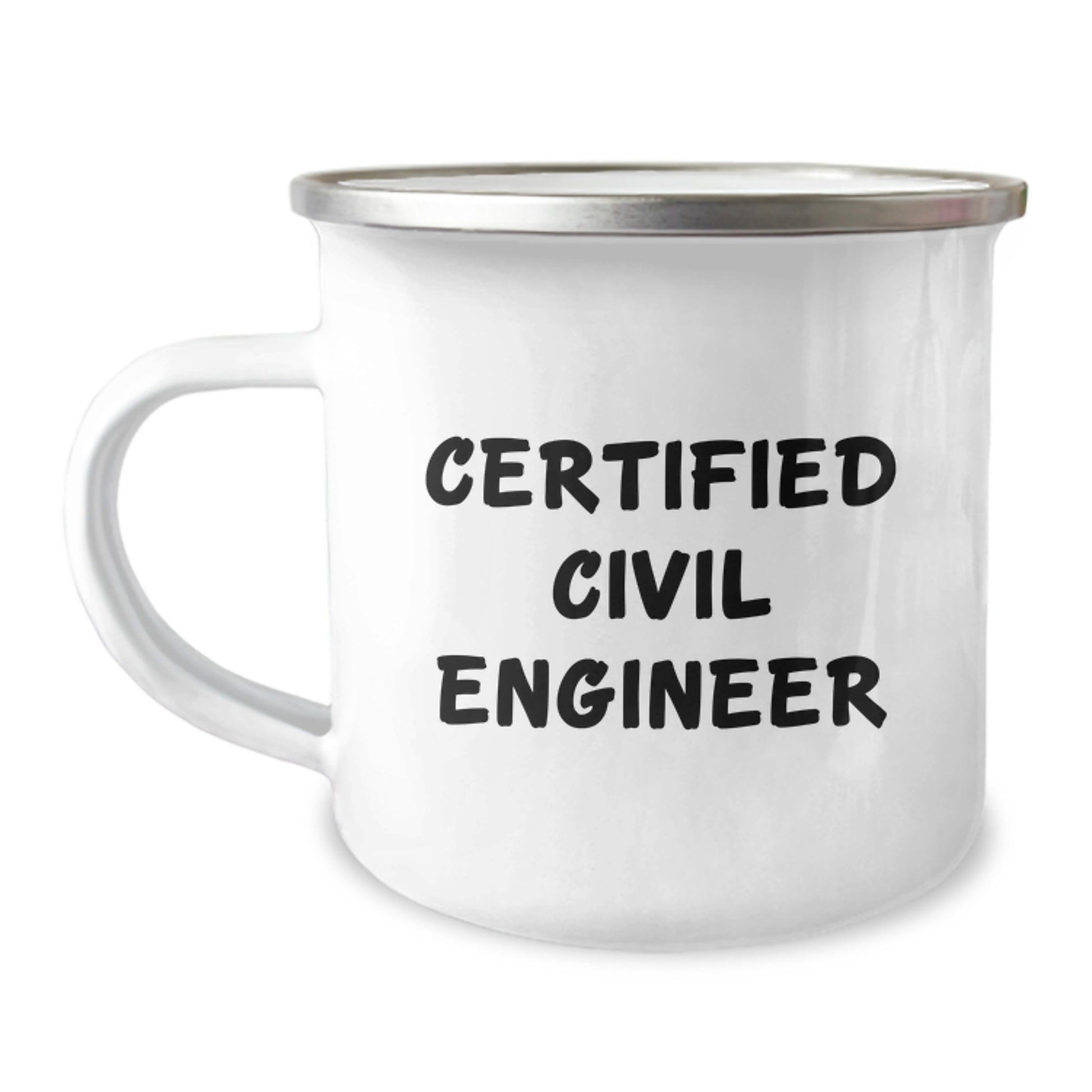 Civil Engineer Funny Quote Gifts from Friends for Civil Engineer Men, Unique Christmas Unique Gifts for Civil Engineer, Cute Camping Mug - Image 1