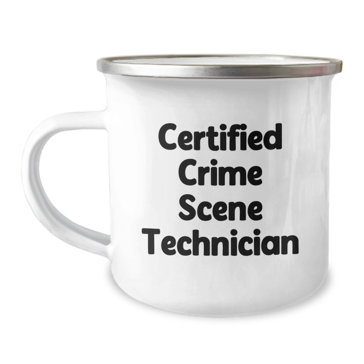 Funny Crime Scene Technician Gifts | Birthday Unique Gifts for Crime Scene Technician Friends from Camping Mug Lovers, 'Certified Crime Scene Technician' Quote - Image 1