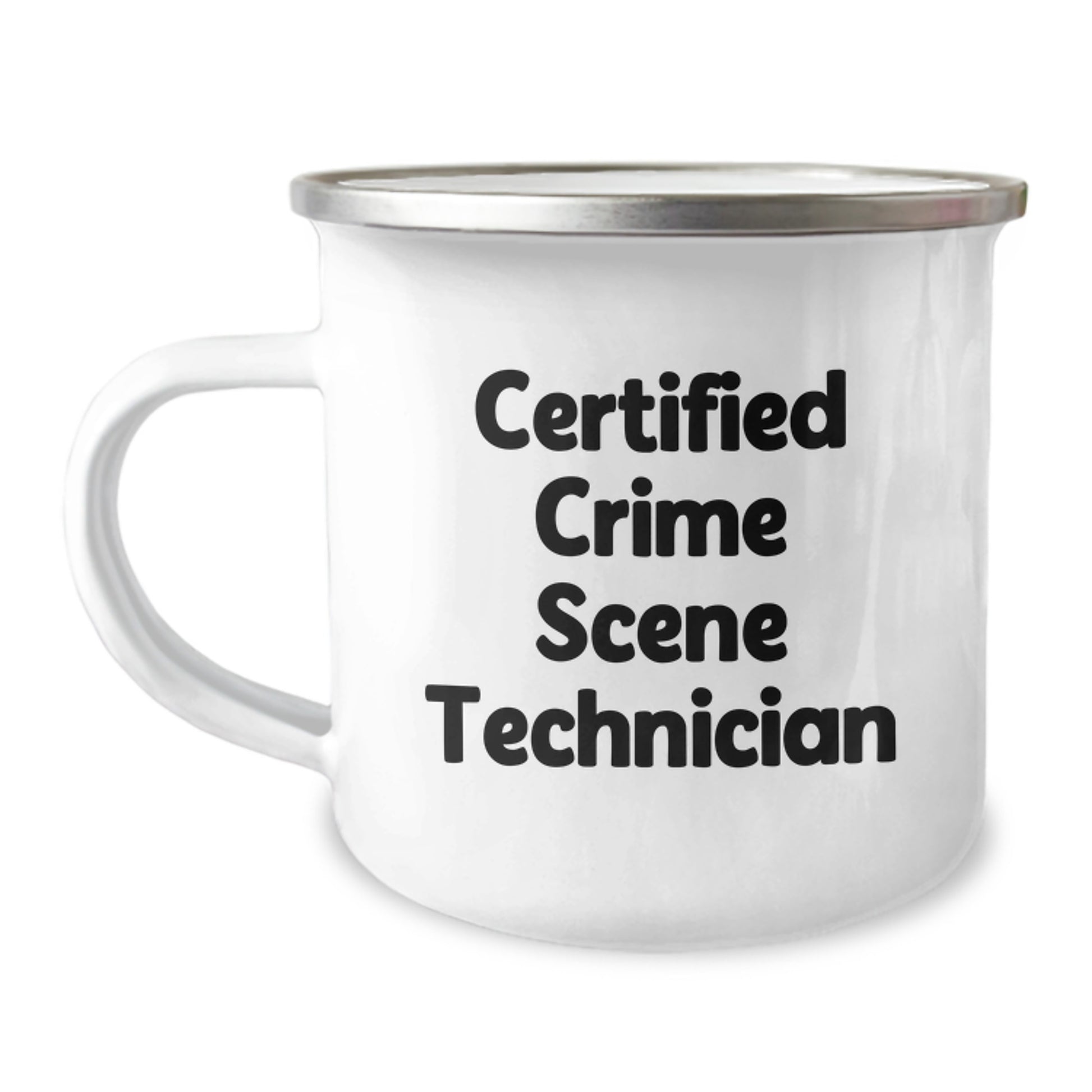 Funny Crime Scene Technician Gifts | Birthday Unique Gifts for Crime Scene Technician Friends from Camping Mug Lovers, 'Certified Crime Scene Technician' Quote - Image 1